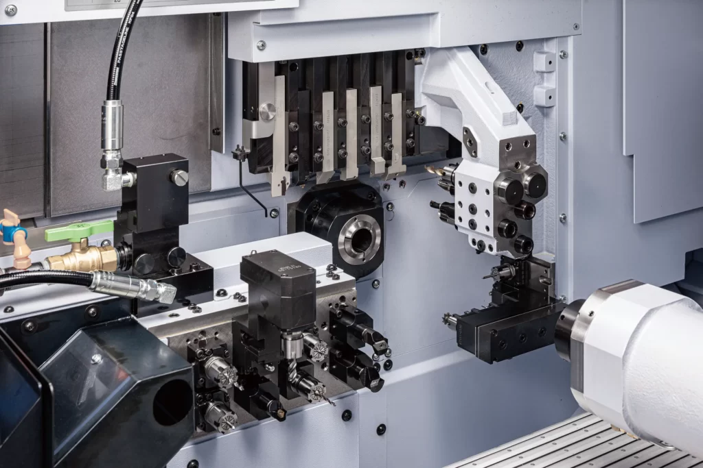 CNC Machining - Sliding Head machining tool